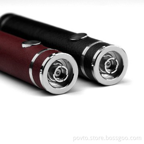 2014 genuine leather Ecig Mega Mod with 16850 battery pk stingray mod